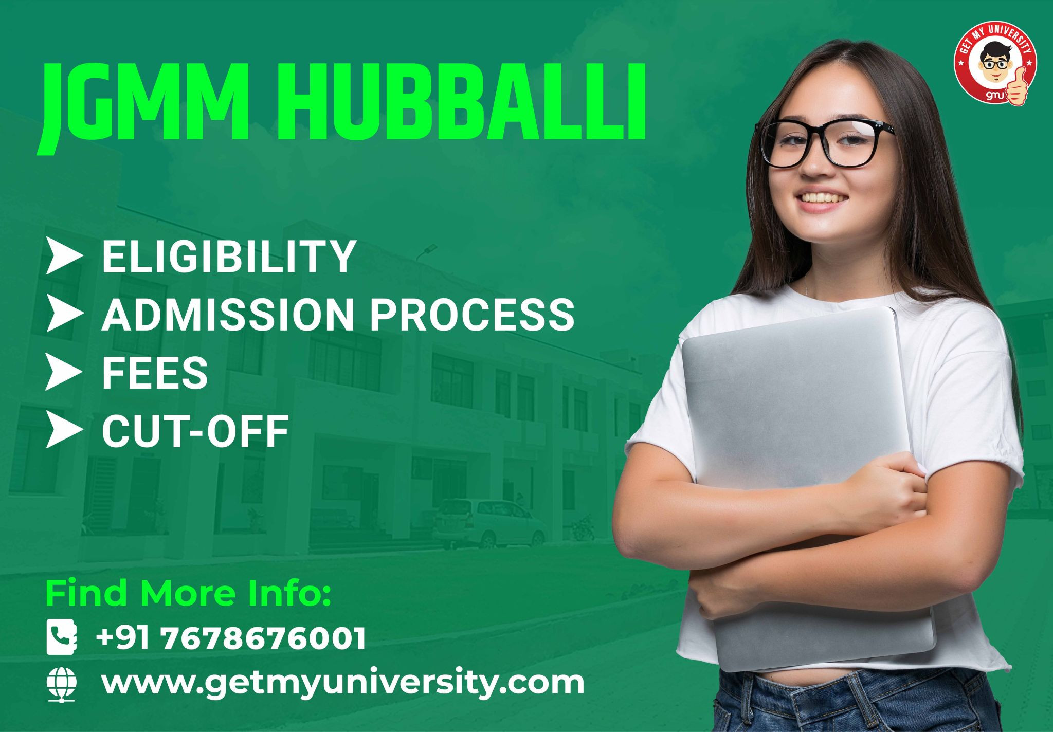JGMM Hubballi Eligibility, Admission Process, Fees, Cutoff